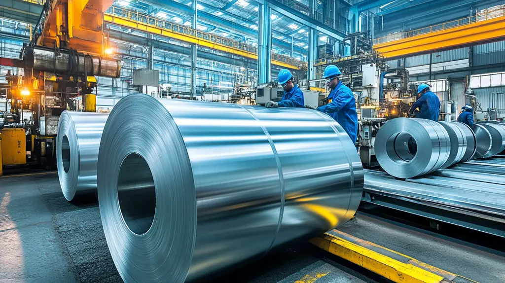 Galvanização de metal